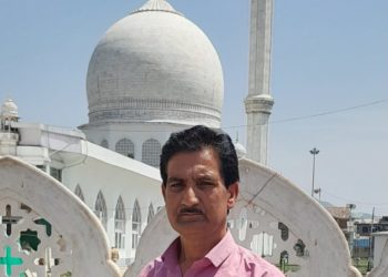 The esteemed social activist and prominent public figure, Mohammad Amin Shah from Ganderbal