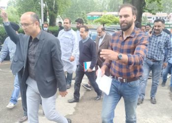 Secretary Health takes stock of health care arrangements for G20  meetings at Kashmir Nursing Home  