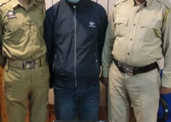 Most wanted Drug Peddler Rouf Bukhari of Srinagar arrested