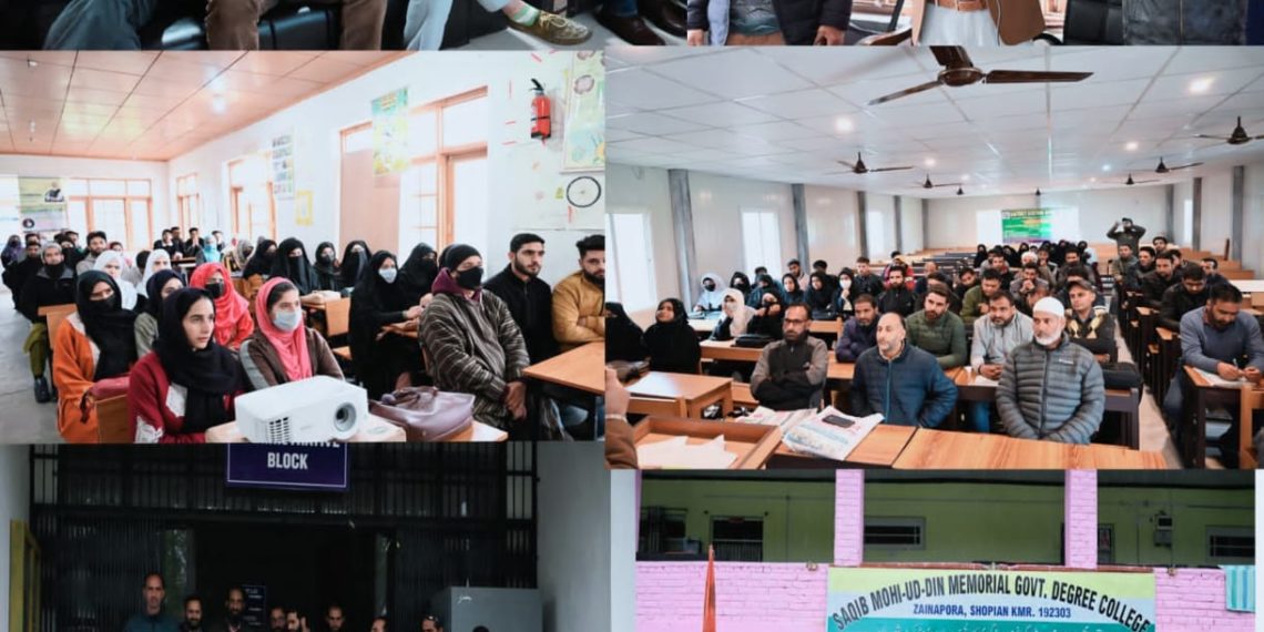 Special Camps on SSR 2023 held across Shopian