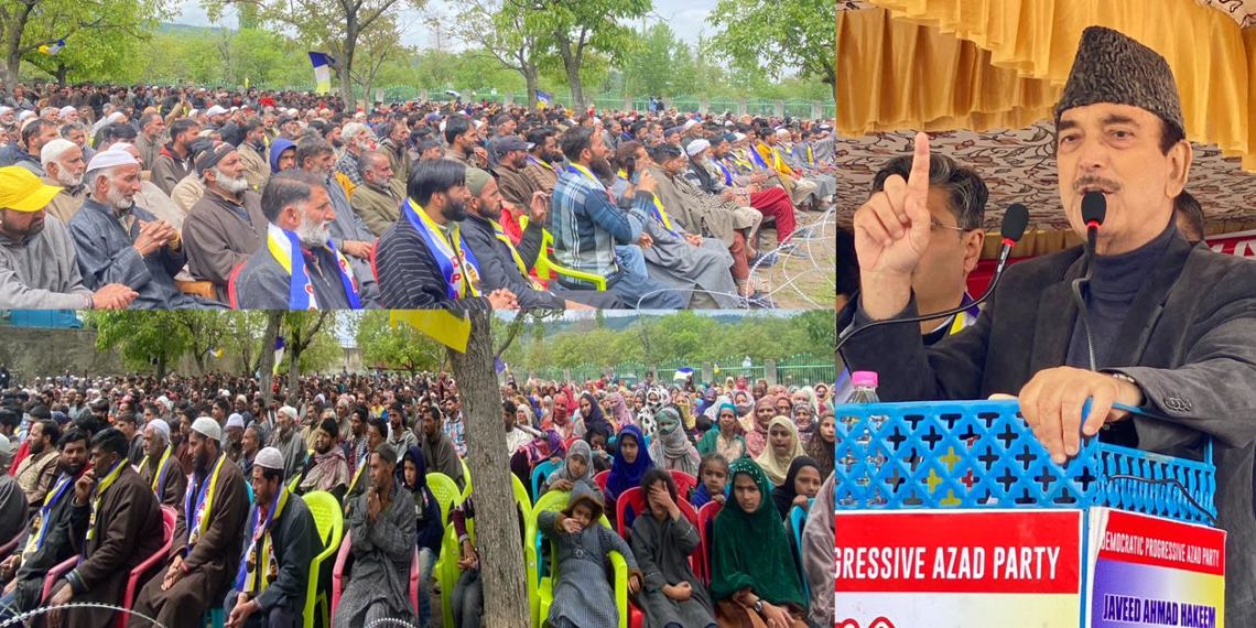 Holistic development of J&K is our agenda: Azad in Shopian