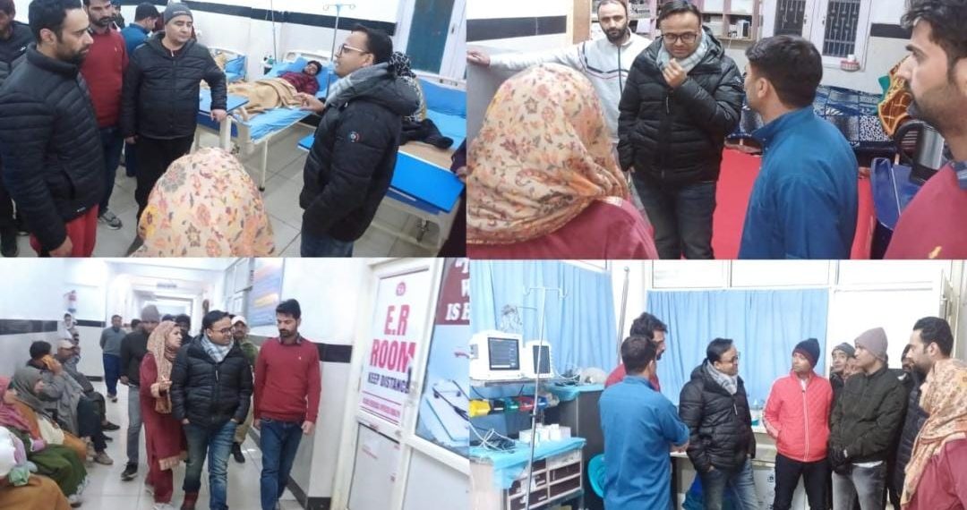 DC Kupwara pays surprise visit to CHC Kralpora
