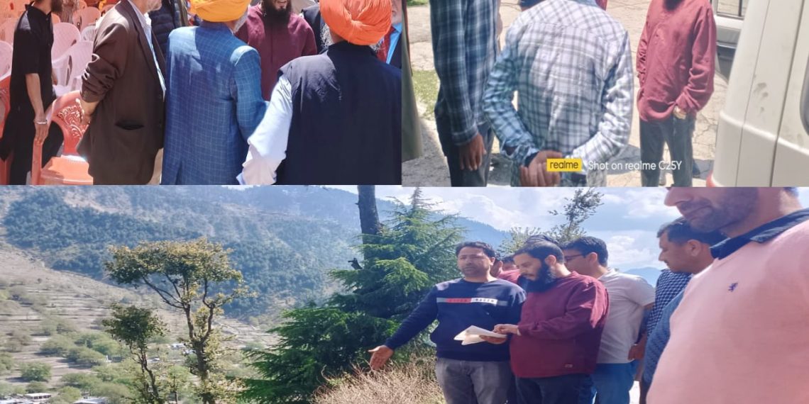 SDM Karnah visits different areas to take stock of situation after recent rainfall
