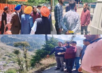 SDM Karnah visits different areas to take stock of situation after recent rainfall 