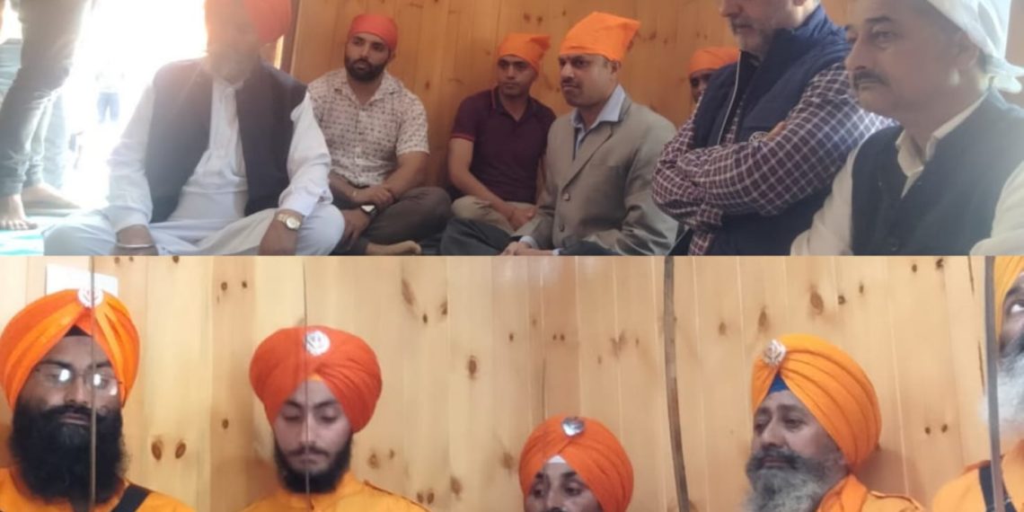 Inauguration of Gurdwara Sahib at Teetwal