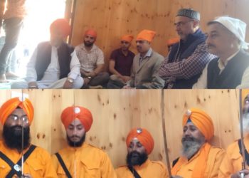 Inauguration of Gurdwara Sahib at Teetwal