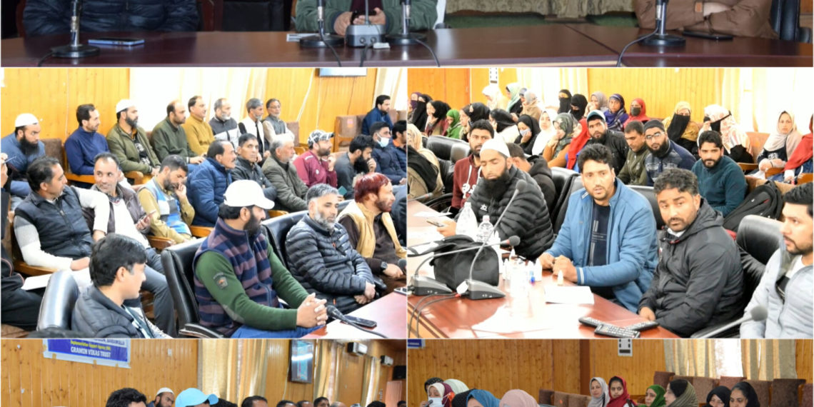 JJM conducts Day Long Awareness for ISA representatives, Anganwadi & Asha workers