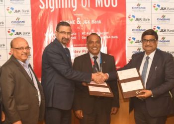 To accelerate MSME growth, J&K Bank signs MoU with CIMSME