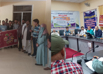 JKTPO, Invest India (DPIIT) organised Organic Certification program for Honey Beekeepers under ODOP initiative in Ramban 