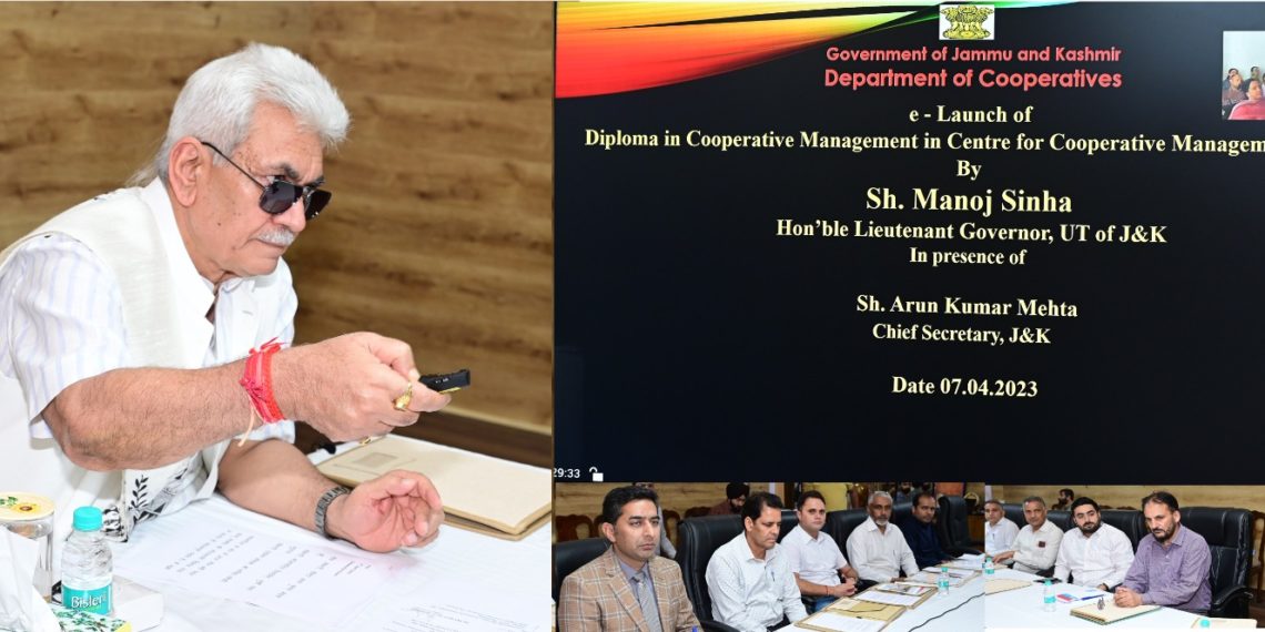 Lt Governor launches two major initiatives of Cooperative department