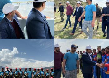 Boat Race, Cricket match held as part of SVEEP activities in Bandipora