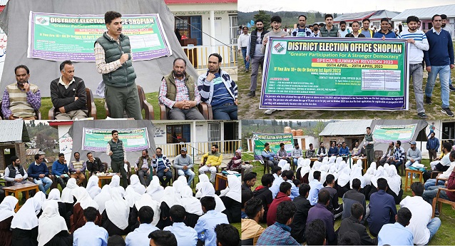 SVEEP Awareness programmes & Rally held at Shopian