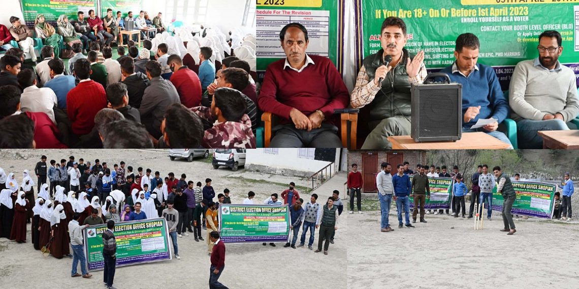 SVEEP Voters Awareness held at Shopian