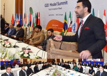 Model G20 Youth Summit held at SKICC Srinagar by Tourism Department