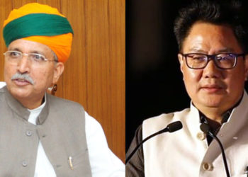 Cabinet reshuffle: Arjun Ram Meghwal replaces Kiren Rijiju as Union Law Minister