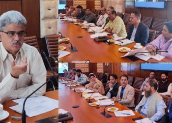 Atal Dulloo chairs UT Level Consultative Committee Meeting of FPOs 