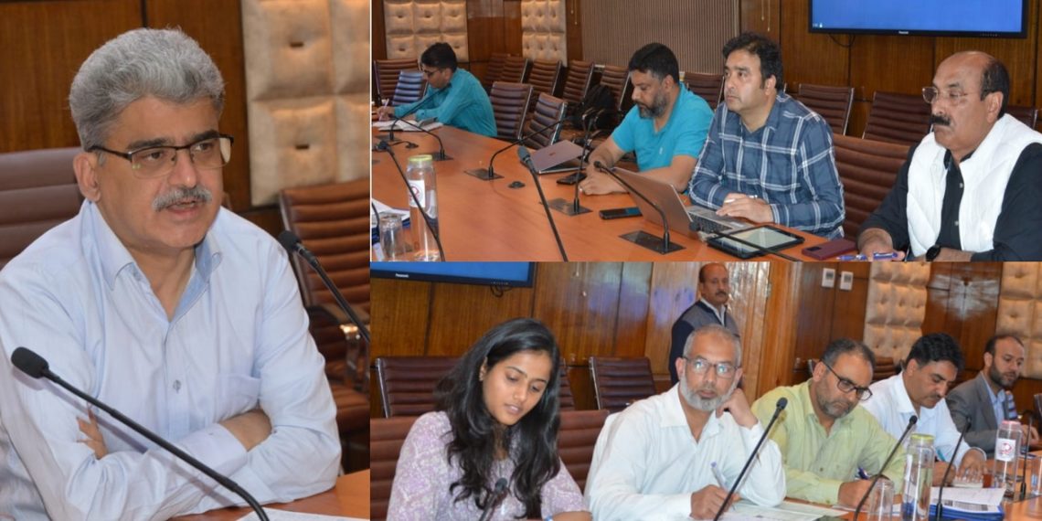 Atal Dulloo chairs meeting regarding strengthening of Project Monitoring Unit of HADP 
