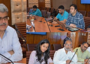 Atal Dulloo chairs meeting regarding strengthening of Project Monitoring Unit of HADP 