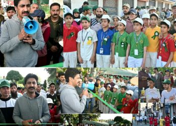 DC Anantnag flags-off ‘Mission Life Race’ promoting Fitness & Healthy lifestyle
