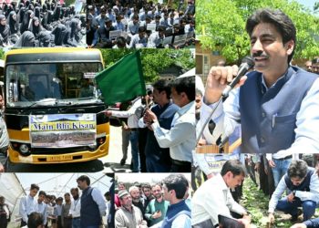 DC Anantnag flags-off “Mai Bhi Kisan” campaign from Krad Village 