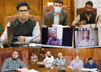 Chairman DDC Bandipora chairs Annual Action Plan 2023-24 meeting 