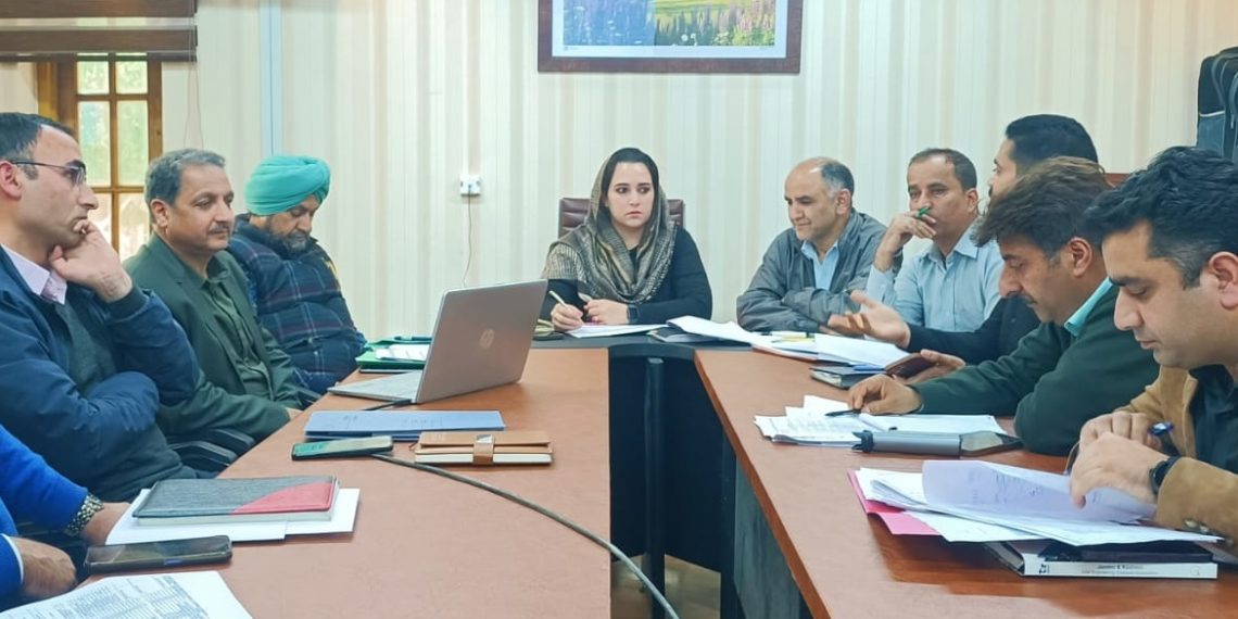 DC B’la reviews progress of Works under Jal Jeevan Mission
