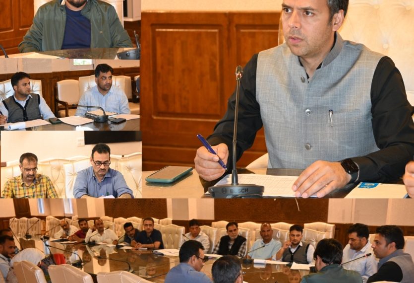 DC Kulgam reviews Developmental works of Health sector in district 