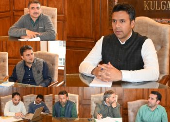 DC Kulgam reviews functioning of Forest department 