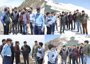 DC Shopian tours Mughal Road; reviews preparedness for its opening 