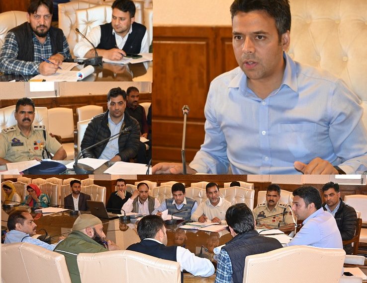 DC chairs MD-DLTFC meeting at Kulgam