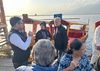 Director Tourism Kashmir tours Dalgate, Bolevard areas  Interacts with tourists, service providers 