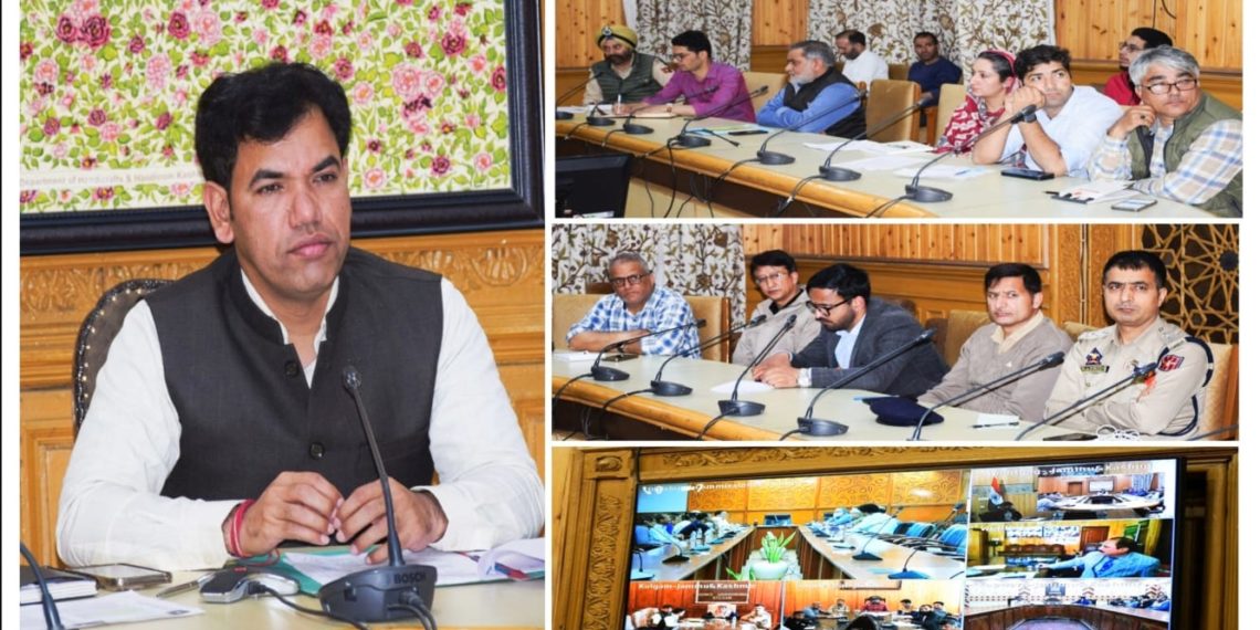 Div Com Kashmir reviews arrangements for Mela Mata Kheer Bhawani