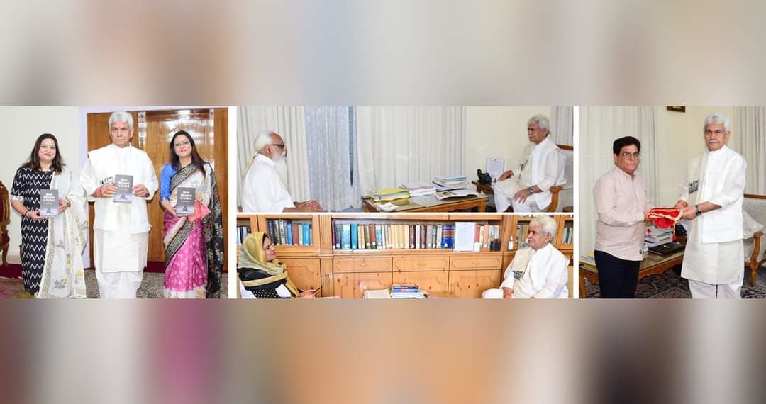 Chairperson DDC Baramulla, KCCI Delegation Calls On LG Manoj Sinha
