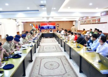 G-20 arrangements / ADGP Kashmir, Div. Com Kashmir co-chairs meeting