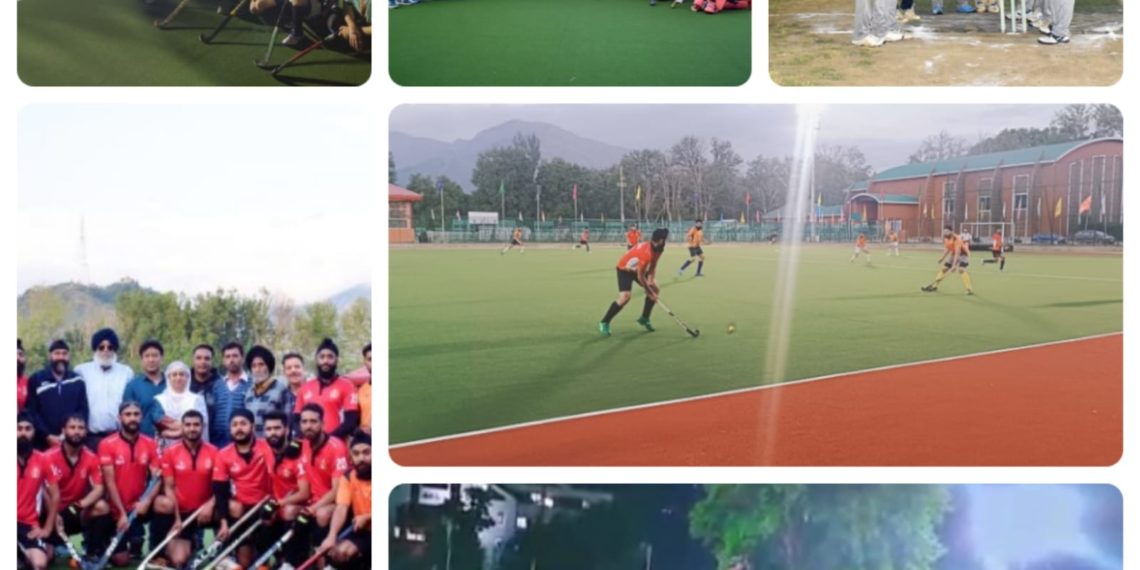 Floodlight lit stadiums host multiple matches to commemorate the G-20 meet in Kashmir.