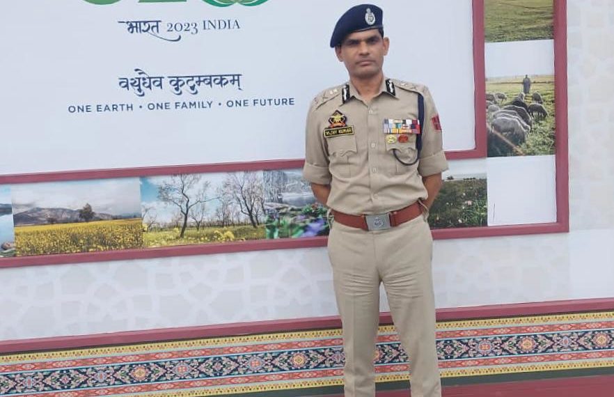 ADGP Kashmir congratulates security forces for conducting incident-free G20 Summit