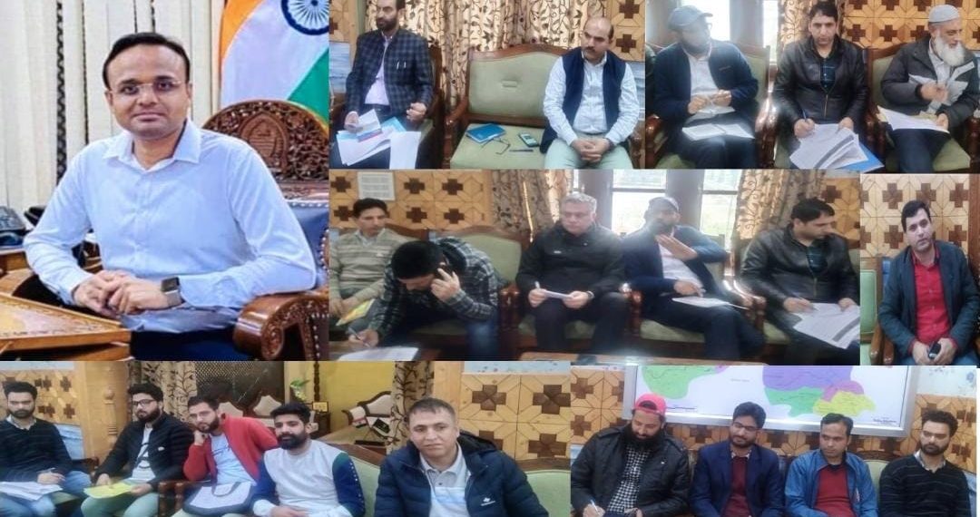 DC  Kupwara reviews progress of JJM schemes  