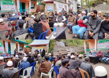 Awareness camp on Post harvest schemes under HADP held at Block Kaprin of Shopian
