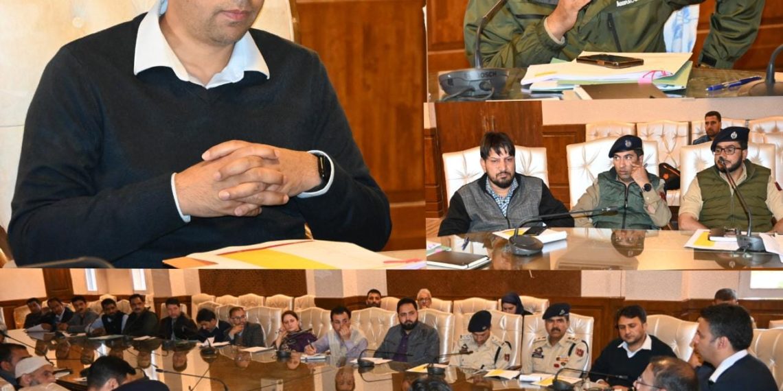 G-20 Summit: DC Kulgam chairs security coordination meeting 