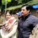 Mohammad Amin Shah visited Panzin Ganderbal to take notice of the breach of power canal
