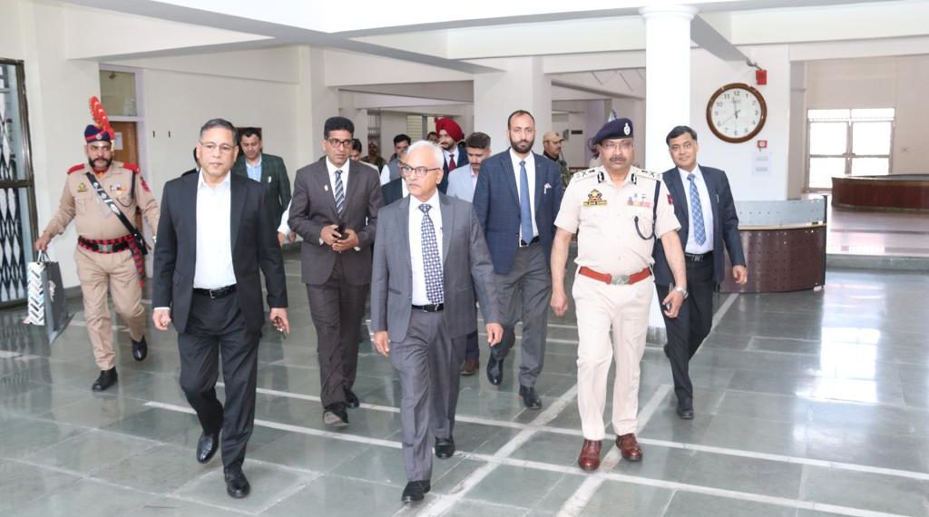  J&K  Union Home Secretary visits PHQ,