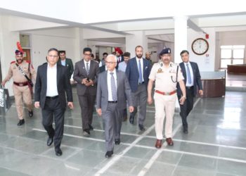 J&K  Union Home Secretary visits PHQ,