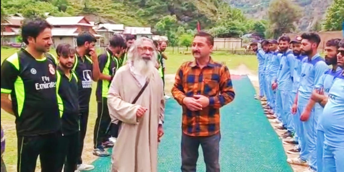 Sharda Mata Cricket tournament begins at LoC Teetwal Kashmir