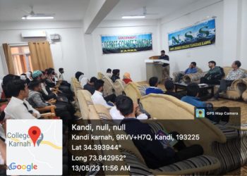 GDC TANGDHAR, ORGANISES AN EVENT ON CLIMATE CHANGE