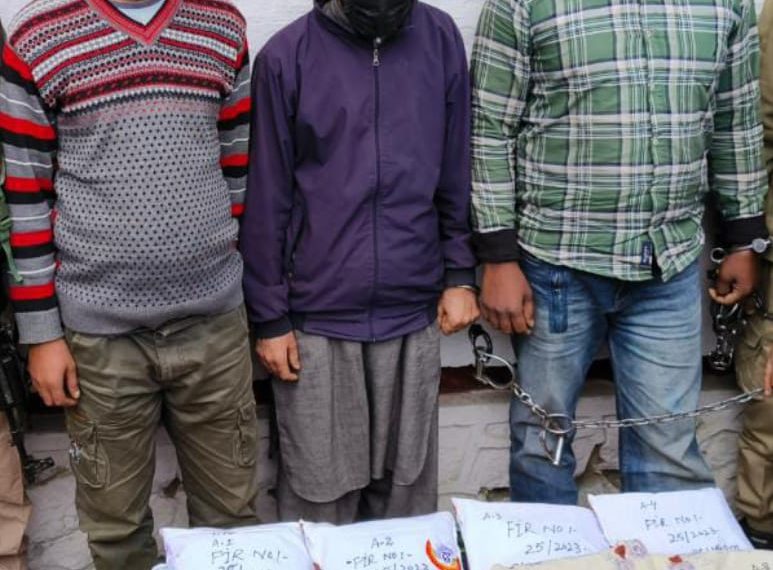 NARCO SMUGGLING MODULE BUSTED IN KUPWARA