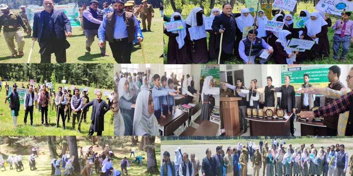 Social Forestry Kupwara organized Nature walk at Tikker