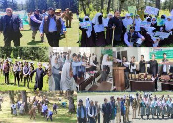 Social Forestry Kupwara organized Nature walk at Tikker