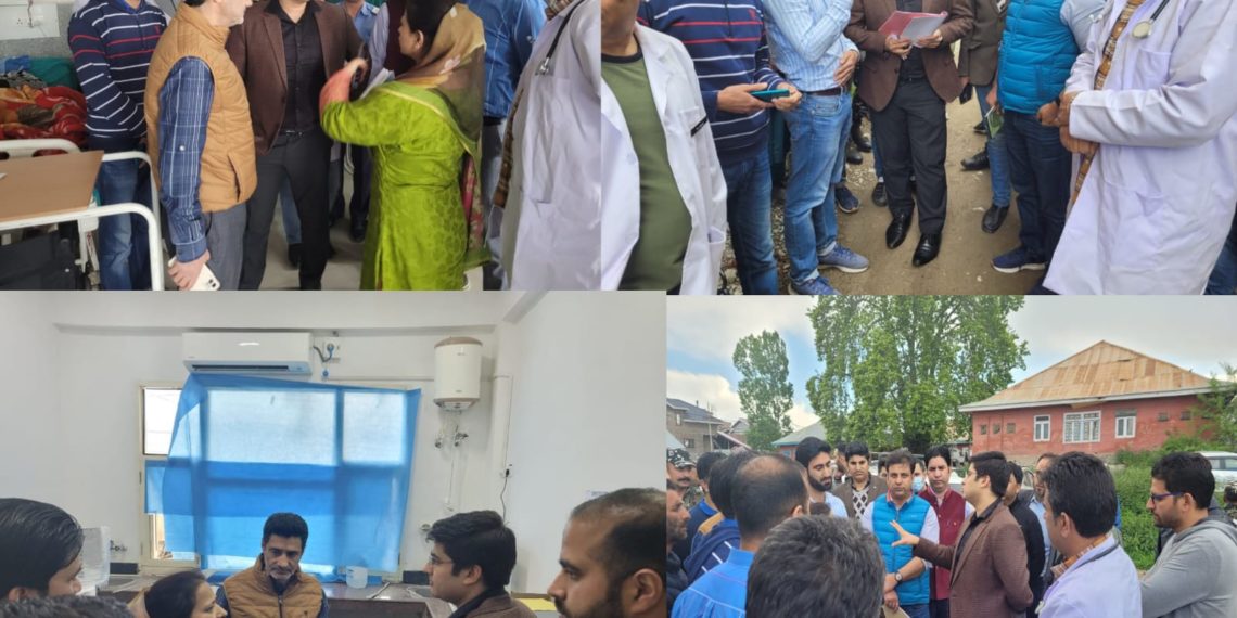 DC Shopian conducts inspection of DH Shopian; takes stock of patient care