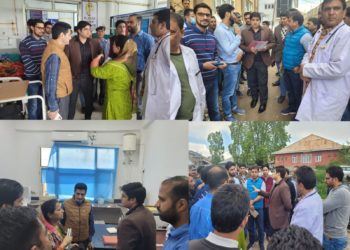 DC Shopian conducts inspection of DH Shopian; takes stock of patient care