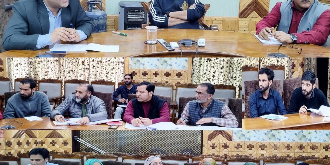 DC Kupwara reviews functioning of Social welfare, ICDS departments
